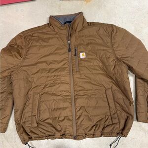 Carhartt Men’s Brown puffer Insulated Jacket